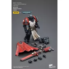 Warhammer 40k Action Figure 1/18 Black Templars Primaris Sword Brethren Harmund 12cm