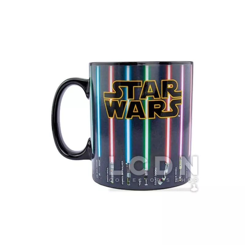 Star Wars Mug XL Thermo-Réactif Sabre Laser