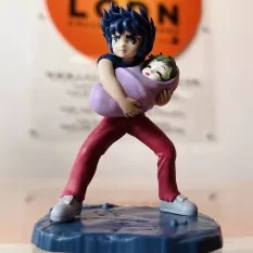 Saint Seiya Myth Ex Andromeda Shun V3 (Final Bronze Cloth) with figure of Ikki and baby Shun 17cm
