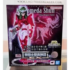 Saint Seiya Myth Ex Andromeda Shun V3 (Final Bronze Cloth) with figure of Ikki and baby Shun 17cm