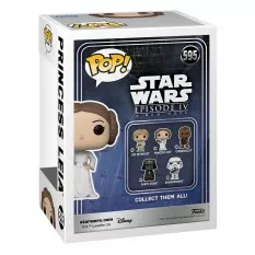 Star Wars New Classics POP! Movies Princesse Leia Organa Vinyle Figurine 10cm N°595
