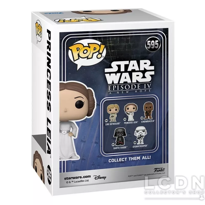 Princess leia on sale pop figure