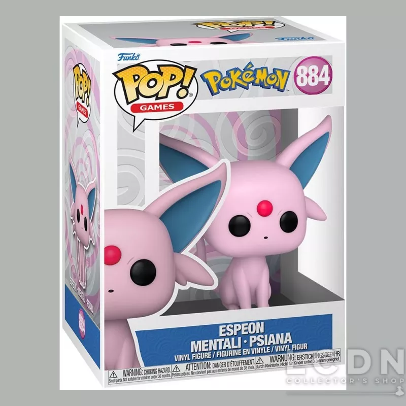 Pokémon POP! Games Mentali Espeon (EMEA) Vinyle Figurine 10cm N°884