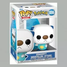 Pokémon POP! Games Moustillon Oshawott (EMEA) Vinyle Figurine 10cm N°886