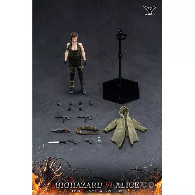 Biohazard 6 Alice Action Figure 1/12 BROTOYS LR004