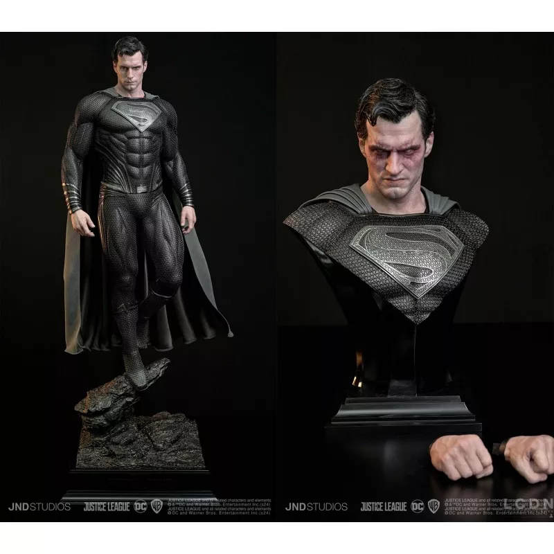 Pack Statuette Superman Classic et Buste JND