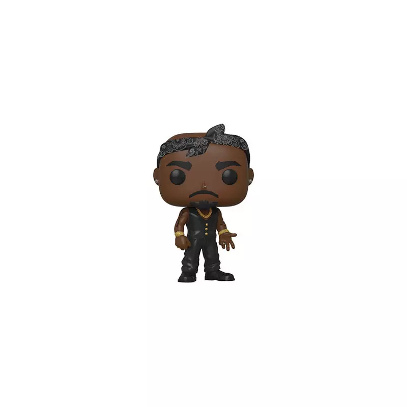 POP Rocks: Tupac Shakur - Loyal to The Game Funko Pop Figurine en vinyle (avec étui de protection compatible Pop Box), multicolore, 9,5 cm POP Rocks: Tupac Shakur - Loyal to The Game Funko Pop Figurine en vinyle (avec étui de protection compatible Pop Box), multicolore, 9,5 cm