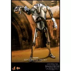 Hot Toys MMS682 Star Wars Episode II: L'Attaque des Clones Collectible Action Figurine 1/6 Super Battle Droid 32cm
