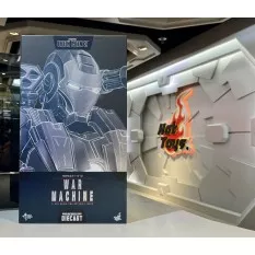 Hot Toys MMS331D13 Iron Man 2 Action Figurine 1/6 War Machine Diecast Collectible Figurine 32cm *Réédition*