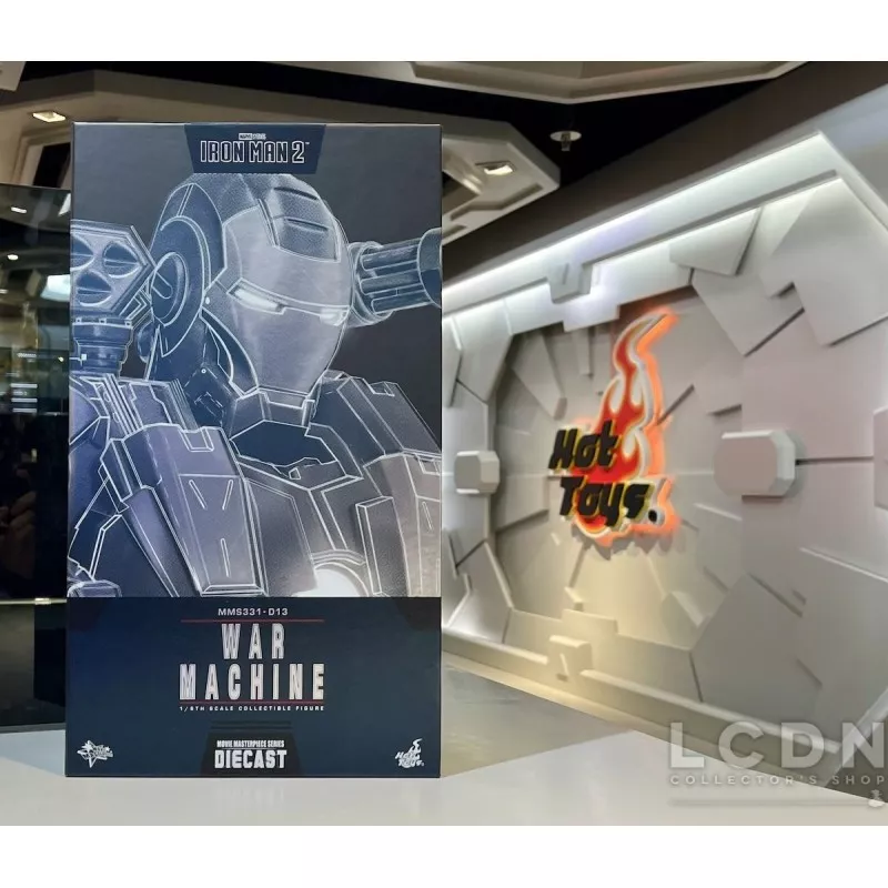 Hot Toys MMS331D13 Iron Man 2 Action Figurine 1/6 War Machine Diecast Collectible Figurine 32cm *Réédition*