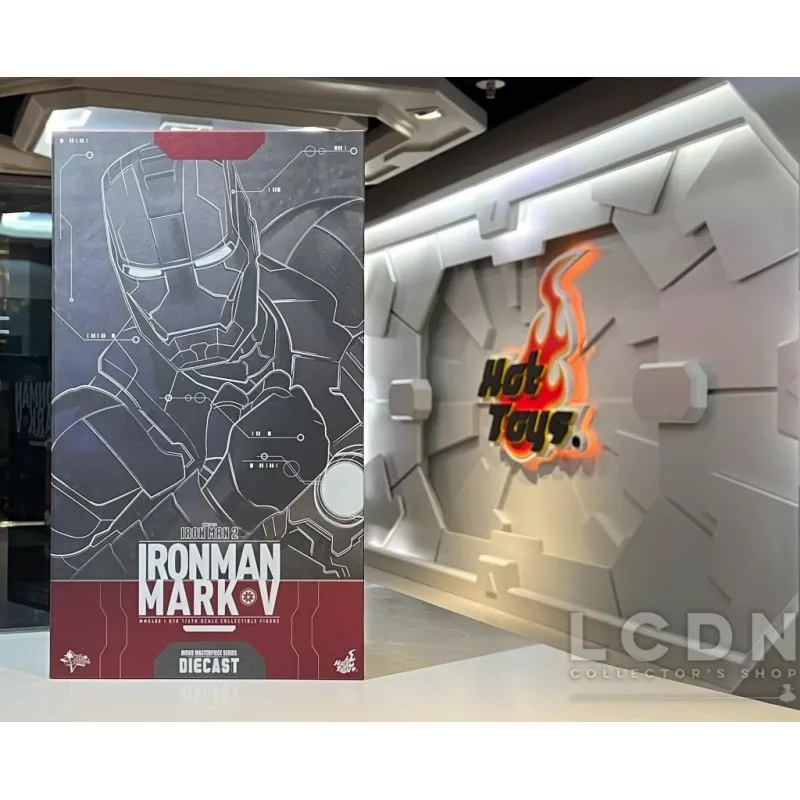 Hot Toys MMS400D18 Diecast Iron Man 2 Mark V 5 Robert Downey Jr 1