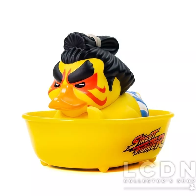 Street Fighter Figure Edmond Honda Cosplaying Duck TUBBZ 9cm