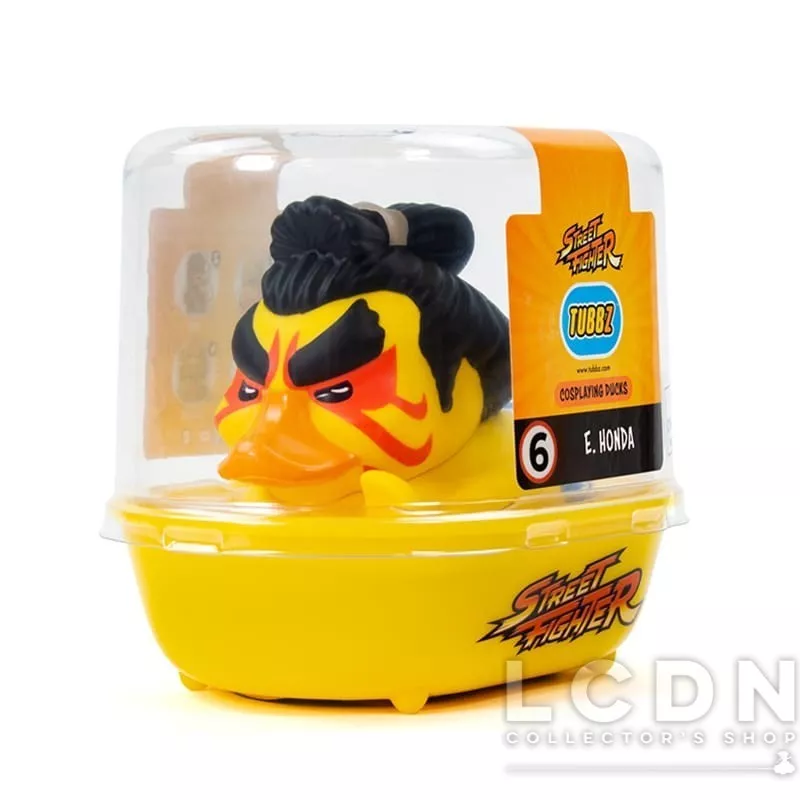 Street Fighter Figure Edmond Honda Cosplaying Duck TUBBZ 9cm