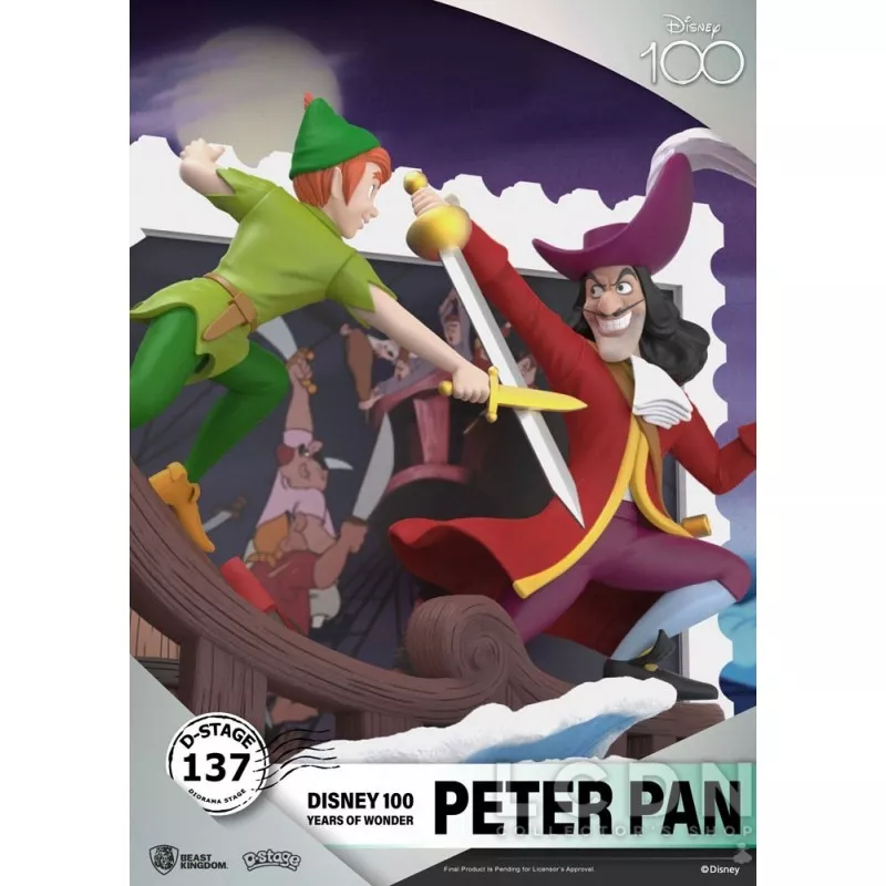 Disney 100 Years of Wonder Diorama D-Stage Peter Pan 12cm