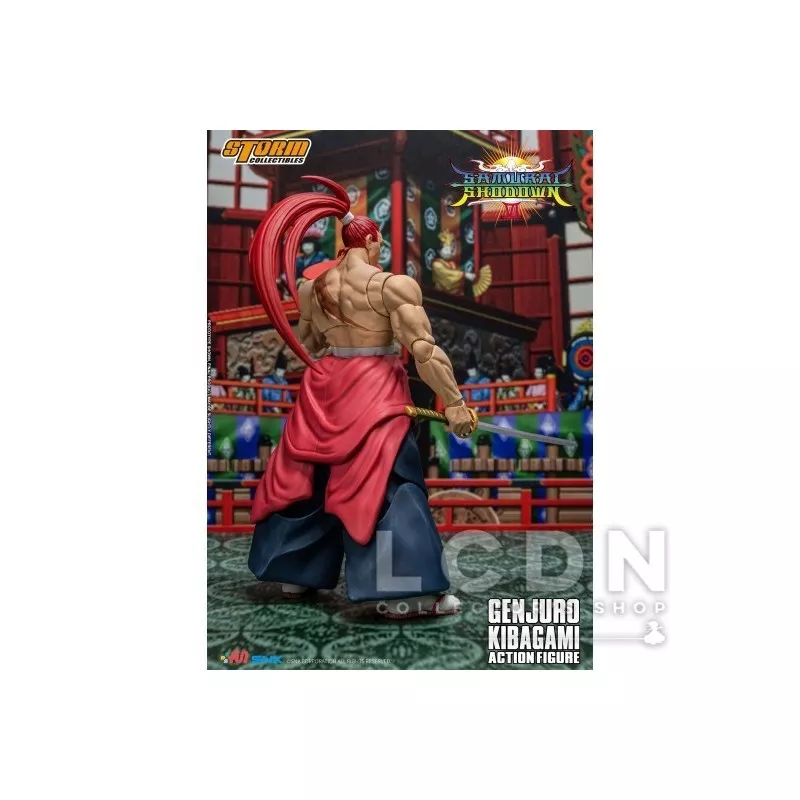 Samurai Shodown VI Action Figure 1/12 Genjuro Kibagami 18cm