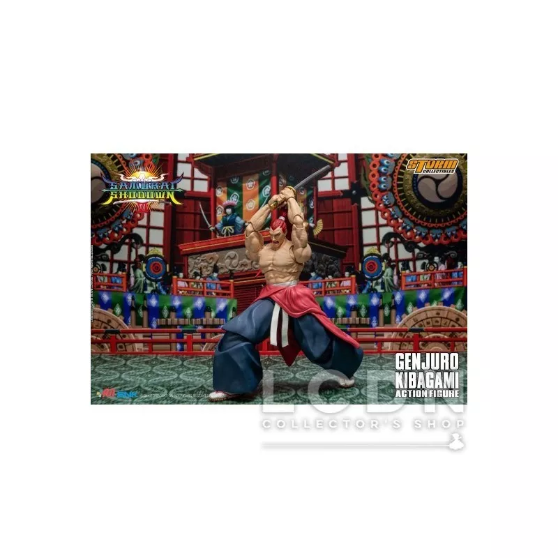 Samurai Shodown VI Action Figure 1/12 Genjuro Kibagami 18cm