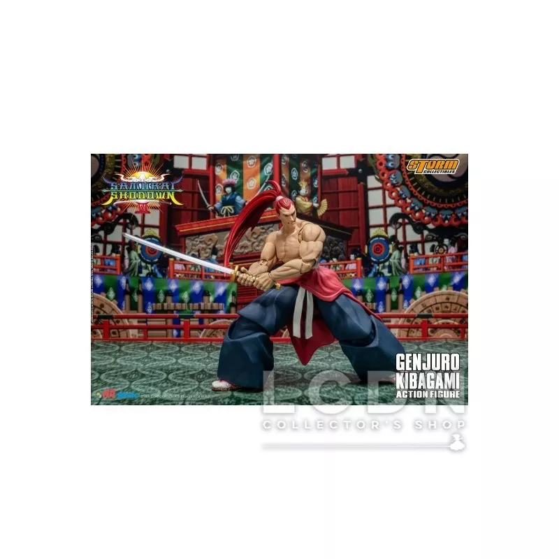 Samurai Shodown VI Action Figure 1/12 Genjuro Kibagami 18cm