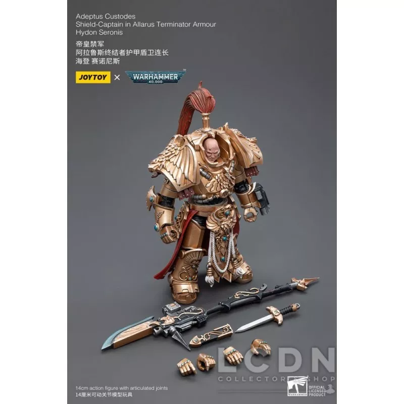 WARHAMMER 40K ADEPTUS Custodes Schild-Captain in Allarus Terminator Rüstung Nr. B EUR 24,29