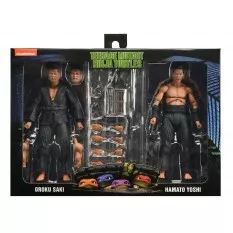 Les Tortues Ninja (Teenage Mutant Ninja Turtles) 1990 Pack de 2 Action Figurines Shadow Warriors 18cm