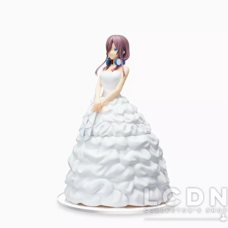 The Quintessential Quintuplets Figurine Miku Nakano Wedding Bride Ver SPM 21cm