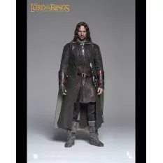 Le Seigneur des Anneaux Aragorn Premium Edition Rooted Hair Queen Studios × INART Collectible Action Figurine 1/6
