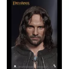 Le Seigneur des Anneaux Aragorn Premium Edition Rooted Hair Queen Studios × INART Collectible Action Figurine 1/6
