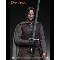 Le Seigneur des Anneaux Aragorn Premium Edition Rooted Hair Queen Studios × INART Collectible Action Figurine 1/6