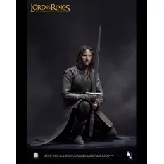 Le Seigneur des Anneaux Aragorn Premium Edition Rooted Hair Queen Studios × INART Collectible Action Figurine 1/6