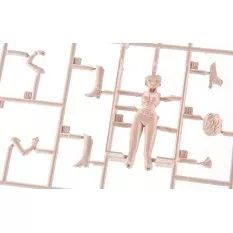 Dirty Pair Dan & Danny (Kei & Yuri) & Lovely Angel Maquette 1/300