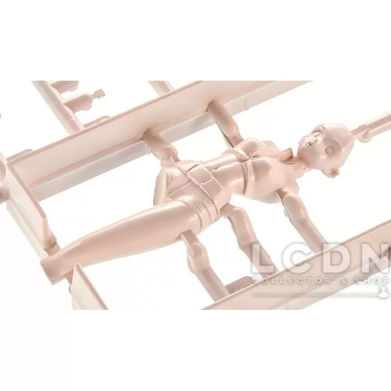 Dirty Pair Dan &amp; Danny (Kei &amp; Yuri) &amp; Lovely Angel Maquette 1/300