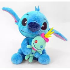 Disney Peluche Stitch Platinium Bleu 25 cm