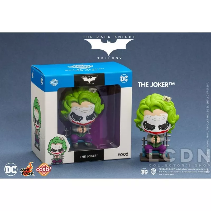 Hot Toys The Dark Knight Trilogy Figurine Cosbi The Joker 8cm