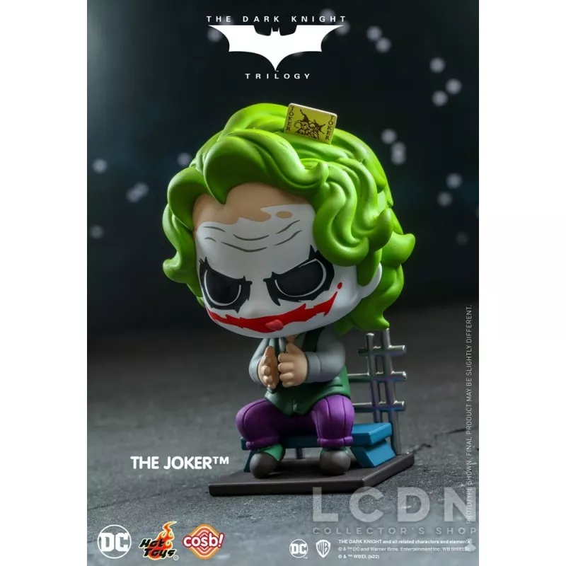 Hot Toys The Dark Knight Trilogy Figurine Cosbi The Joker 8cm