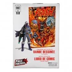 DC Direct Action Figure Megafigs et Comic Book Page Punchers Captain Cold (The Flash Comic) 18cm