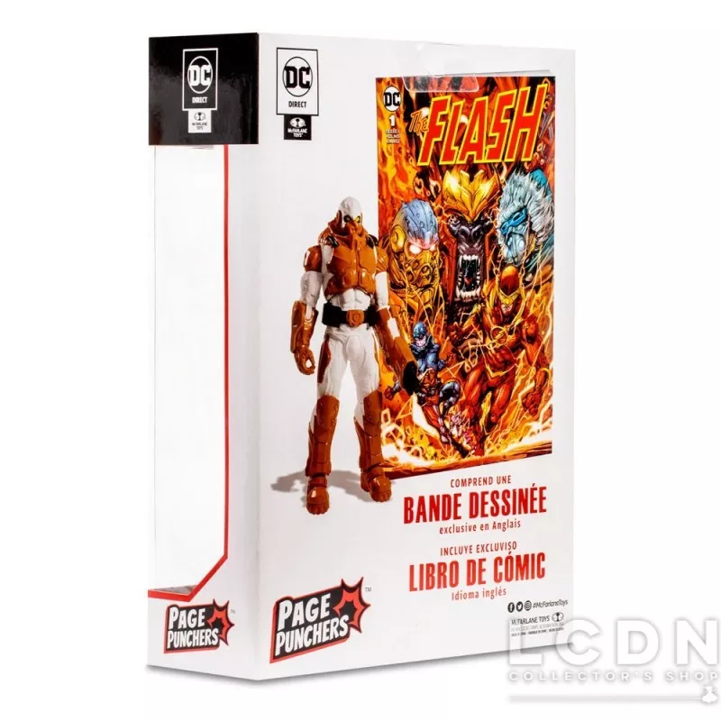 DC Direct Action Figurine Megafigs et Comic Book Page Punchers Heatwave (The Flash Comic) 18cm