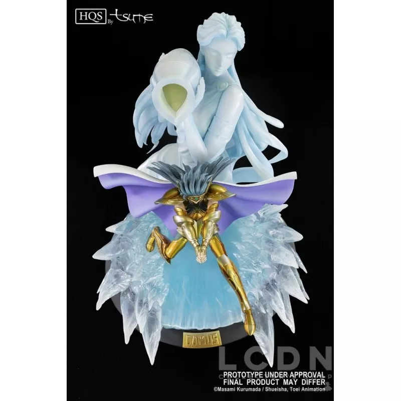 Saint Seiya Camus Aquarius Gold Saint HQS 1/6 Statue Tsume Art 46cm (New)