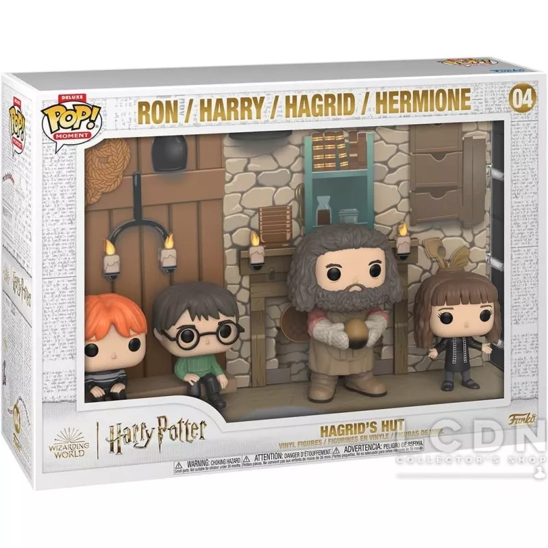 Harry Potter POP Moments Deluxe Hagrid's Hut LA CABANE DE HAGRID n°04