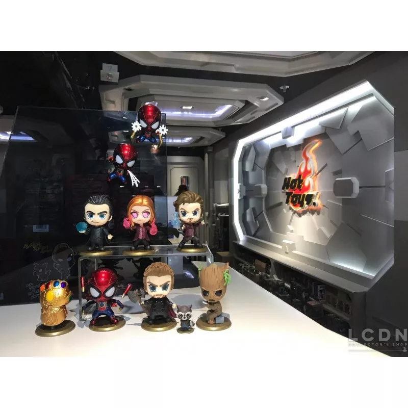 Hot Toys COSB495 Avengers Infinity War Star-Lord Bubble Blaster Version Cosbaby (S) Bobble-Head Collectible