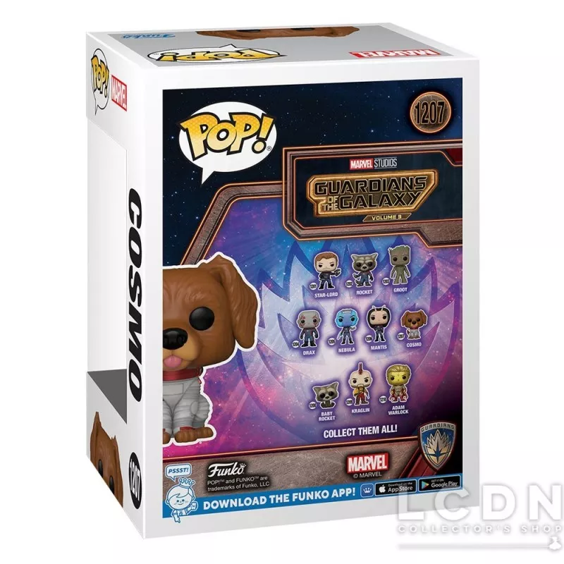Guardians of the Galaxy Vol. 3 POP! Marvel Cosmo Vinyle Figurine 10cm N°1207