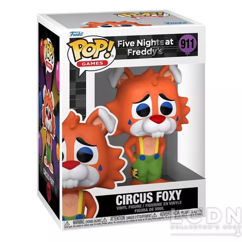 BEMS  FNAF SECURITY BREACH - Circus Foxy - Action Figure POP 12.5cm