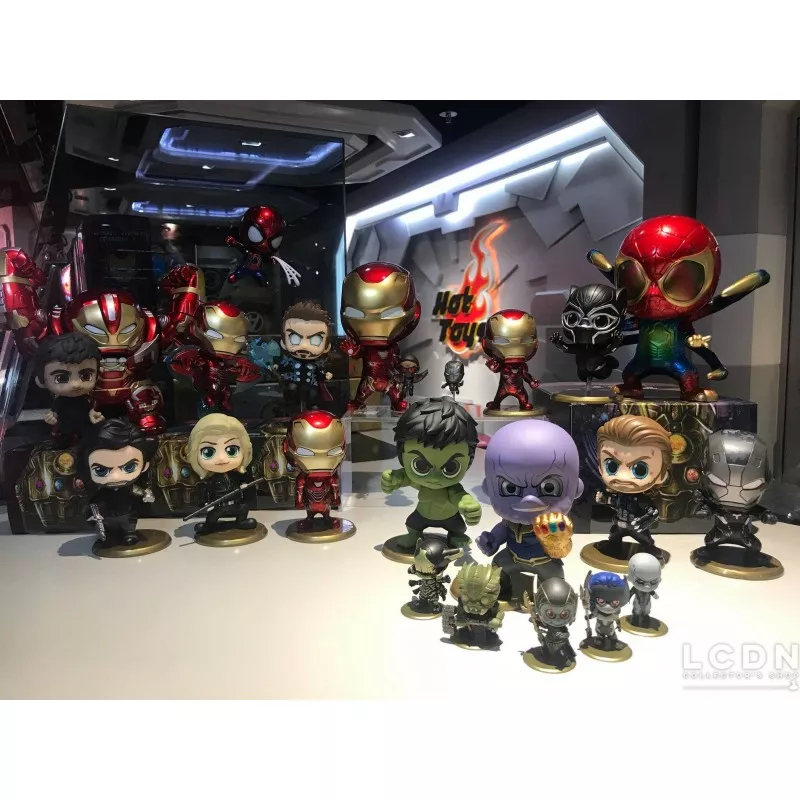 Avengers bobble head set hot sale