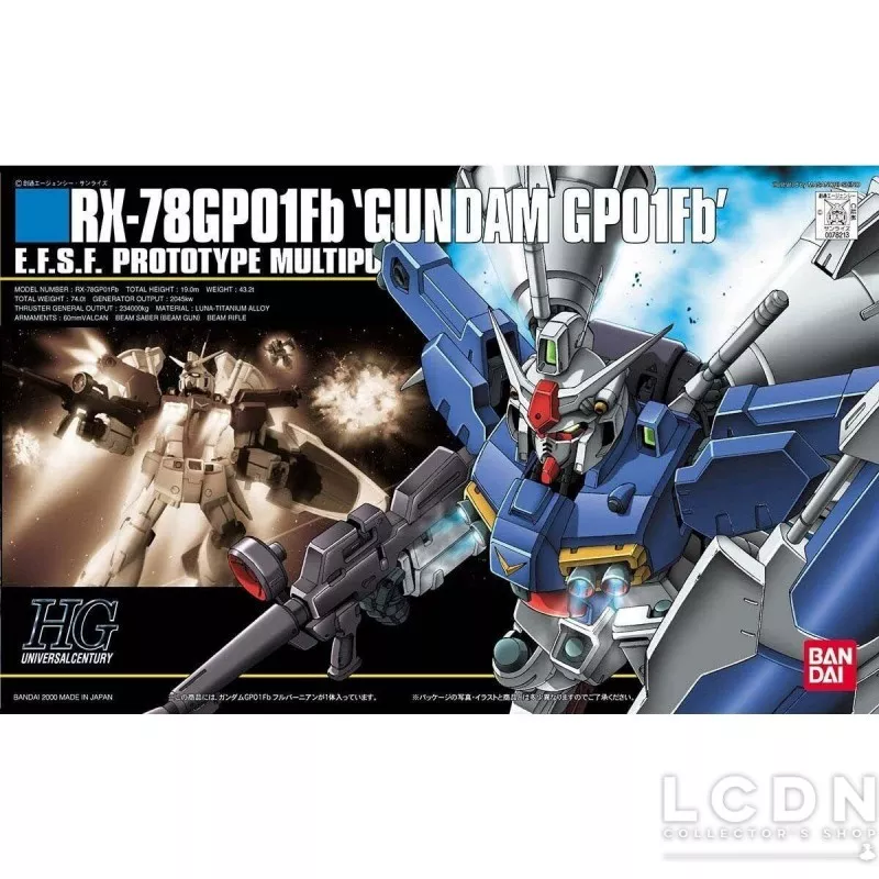 Maquette Gundam - 238 Xi Gundam Gunpla HG 1/144 13cm - Bandai Hobby