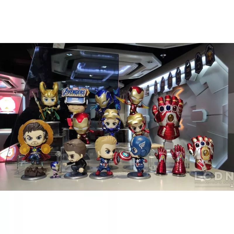 Hot Toys COSB646 Avengers Endgame Nano Gauntlet Iron Man Version Cosbaby (S)