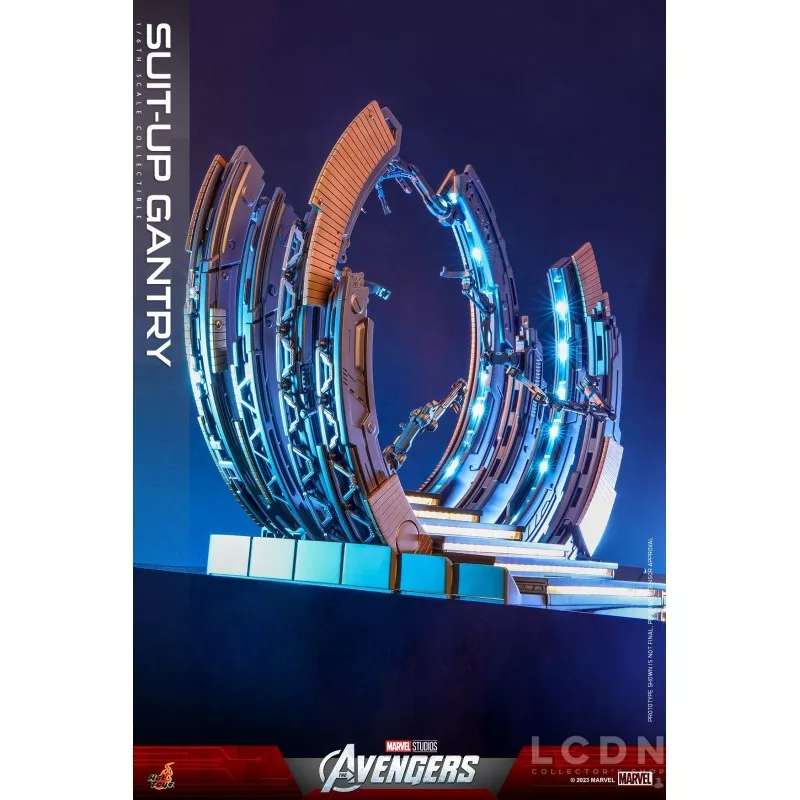 Hot Toys ACS014 The Avengers Collectible Accessory 1/6 Suit-Up Gantry 42cm