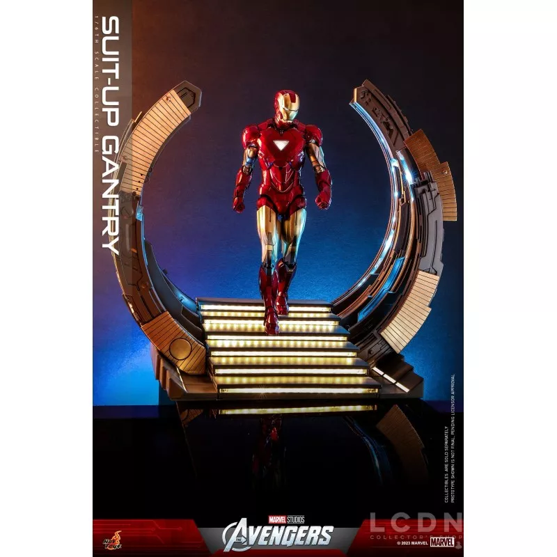 Hot Toys ACS014 The Avengers Collectible Accessory 1/6 Suit-Up Gantry 42cm