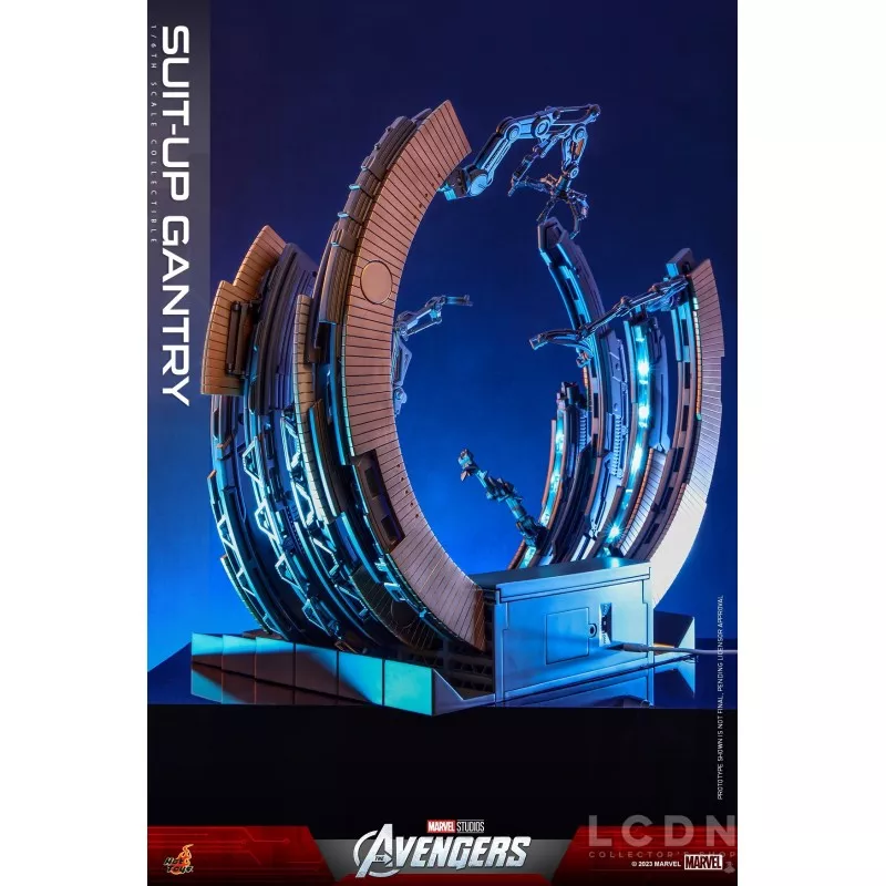 Hot Toys ACS014 The Avengers Collectible Accessory 1/6 Suit-Up Gantry 42cm