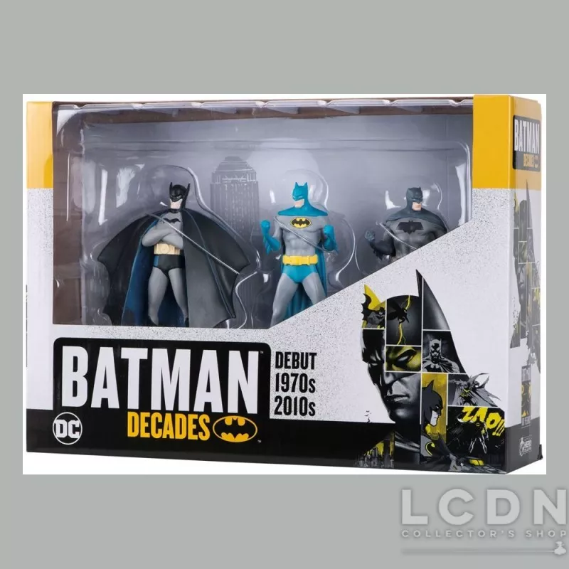 DC The Batman Figurine 1/16 Batman Box Set Decades Collection