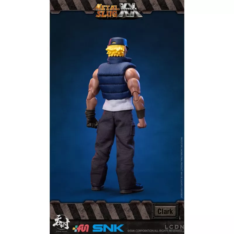 Metal Slug XXX Action Figure 1/12 Clark Still Tunshi Studio SNK TS-009