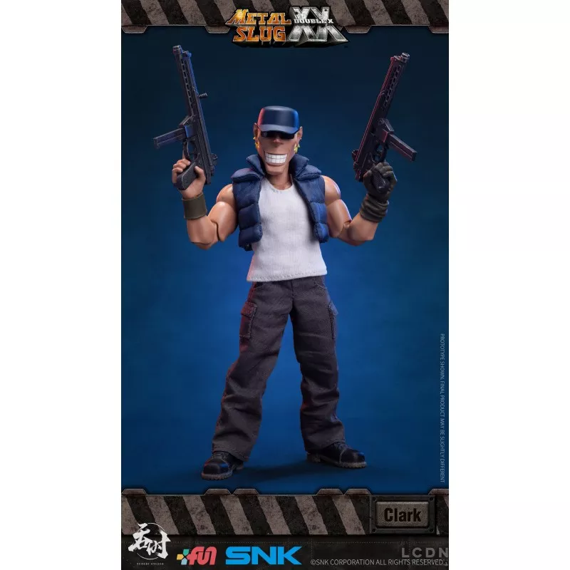 Metal Slug XXX Action Figure 1/12 Clark Still Tunshi Studio SNK TS-009