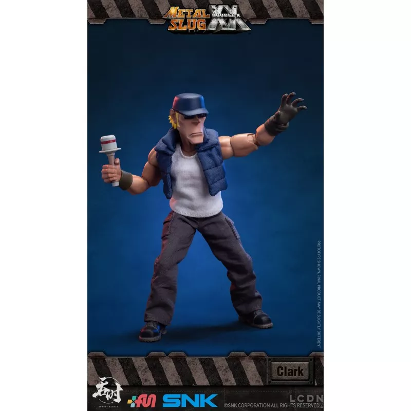 Metal Slug XXX Action Figure 1/12 Clark Still Tunshi Studio SNK TS-009